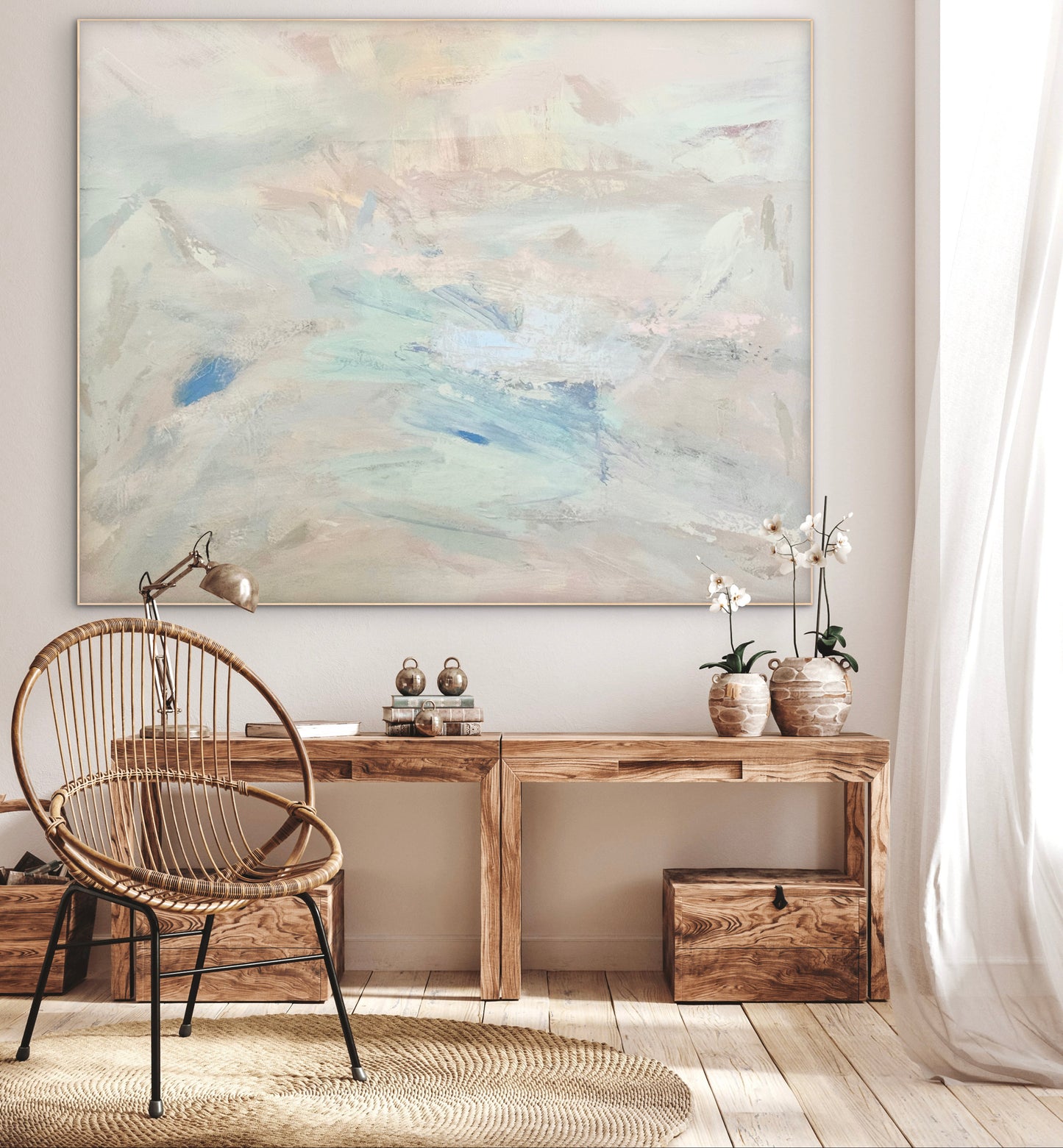 Beneath a Blush Sky - Sold