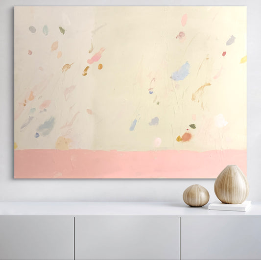Pink Sands and Rainbow Snowfall No. 2